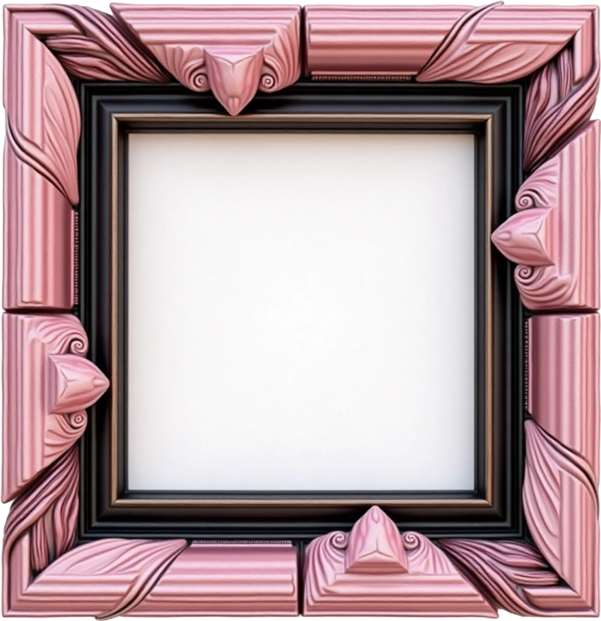 Elegant Pink Frame